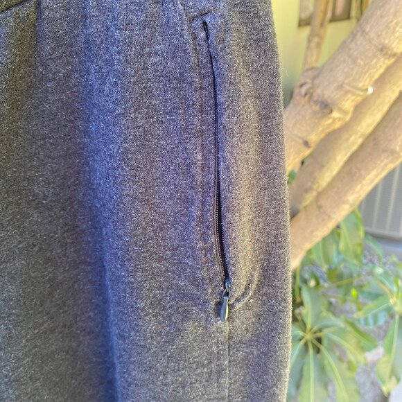 Women's T by Talbot Straight Track Pants Dark Heathered Gray Size Large - Picture 5 of 10